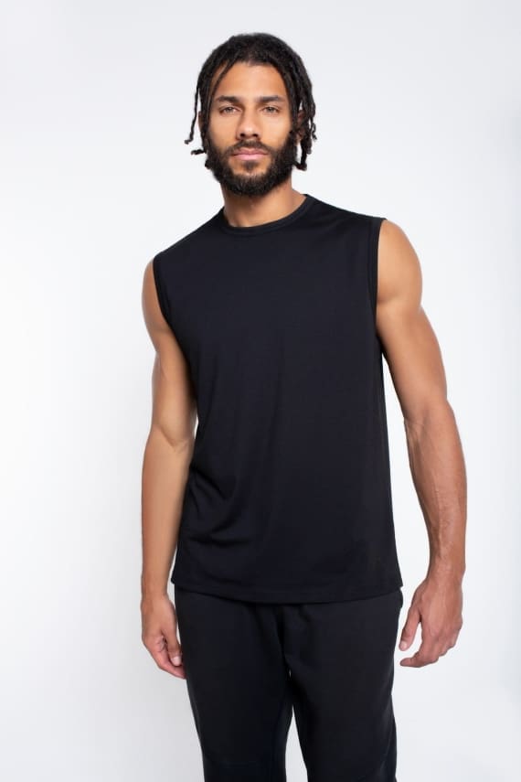 DSC 2023 Edited Edited Drirelease® Men's Tank Top. Black