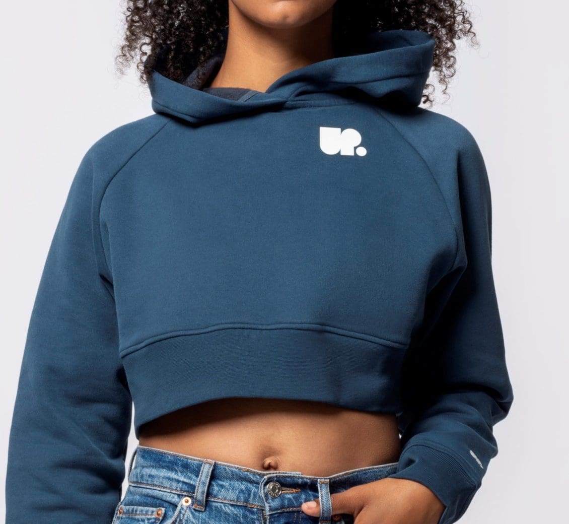 Sustainable Cropped Hoodie