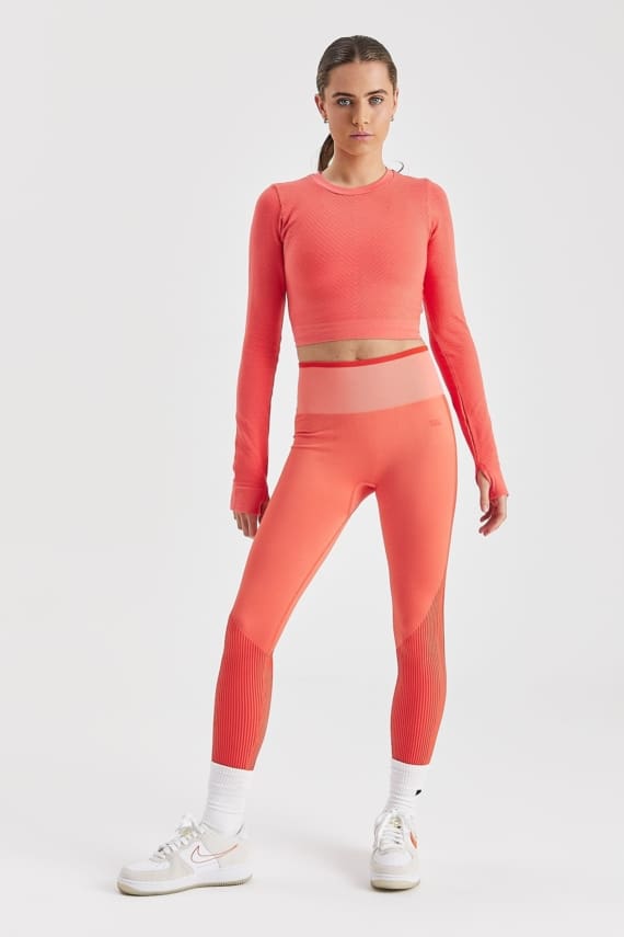 UniversalPerformance1003255965 Edited Cropped Sweater with Organic Cotton and TENCEL™ Lyocell