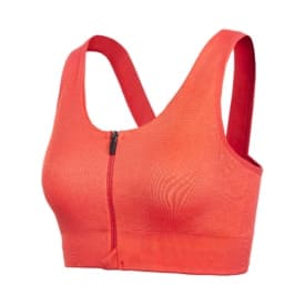 【Happytree】 Front Zipper Women Sports Bras,Breathable Wirefree Padded Push  Up Sports Top,Fitness Gym Yoga Workout Bra Sports Bra Top