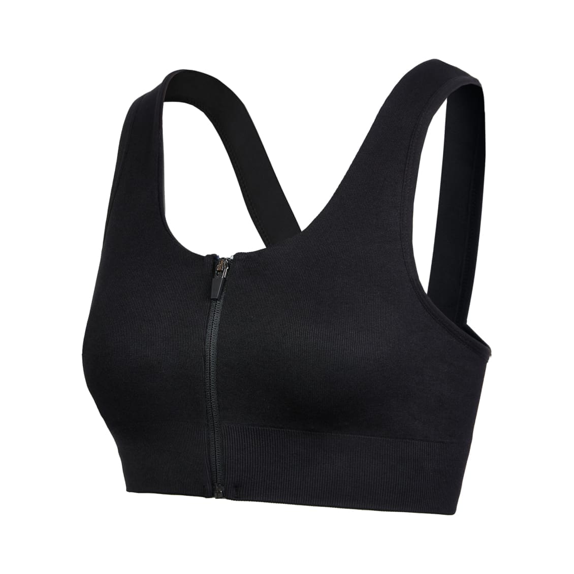 Sustainable Zip Front Sports Bra - UP Clothing