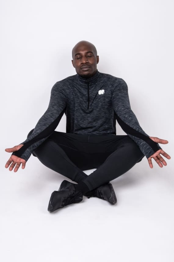 Up Pack 3958 Quarter Zip Active Long Sleeve Jersey