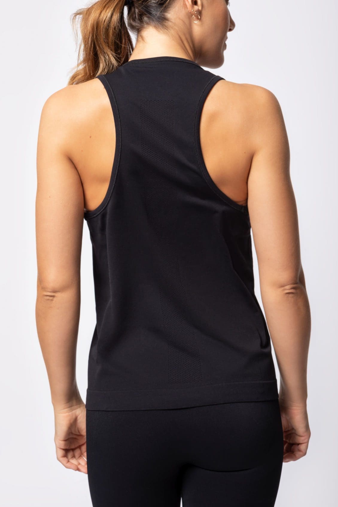 Buy Be By Etam women sportswear fit sleeveless yoga racer back top black  beige Online