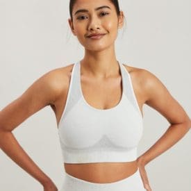 organic cotton sports bra