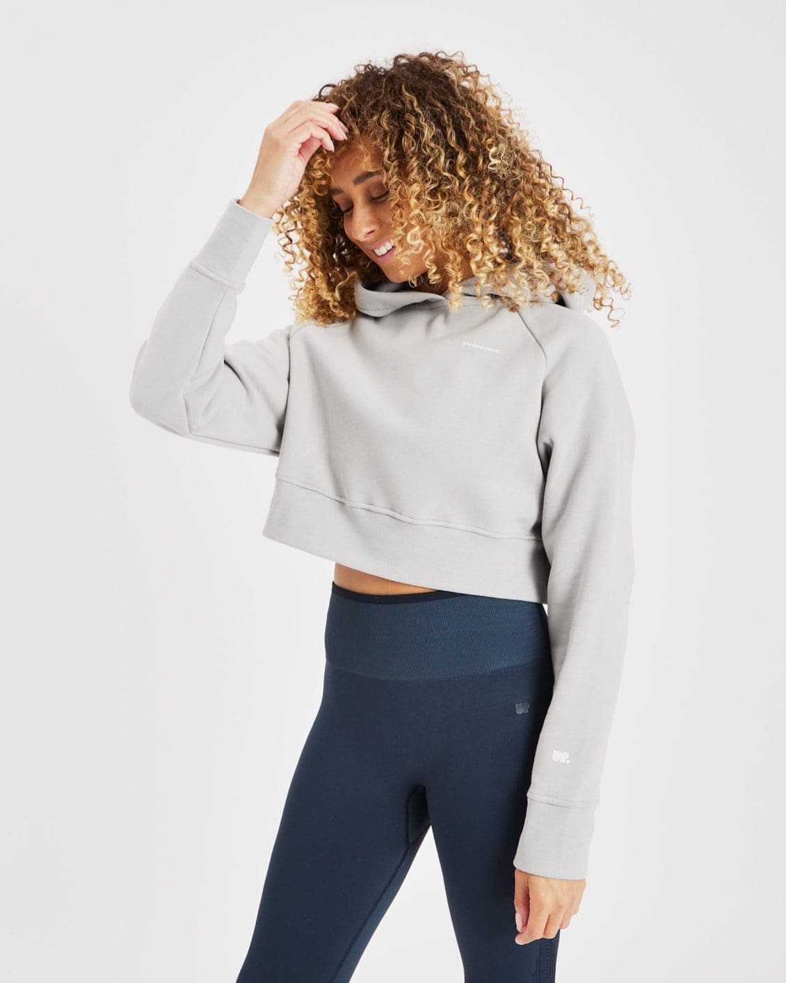 Cropped Organic Cotton Hoodie - UP Clothing