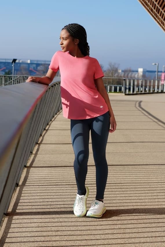 Pink Athletic T Shirt A Edited Women's Sustainable Athletic T shirt PACK OF 3